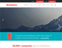 Tablet Screenshot of insideview.com